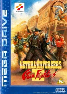 Lethal Enforcers II - Gun Fighters (Europe) box cover front